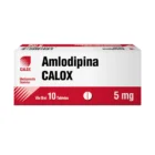 Amlodipina 5mg 10 Tabletas