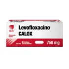 Levofloxacino 750 mg x 5 Tab Rec