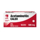 Acetaminofen 500mg 10 tab
