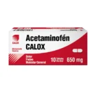 Acetaminofen 650mg 10 tab