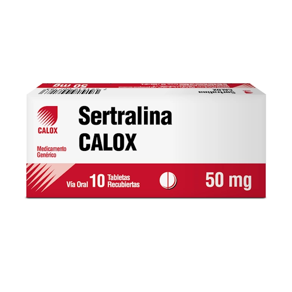 Sertralina 50 mg x 10 Tab Rec Sertralina 50 mg x 10 Tab Rec