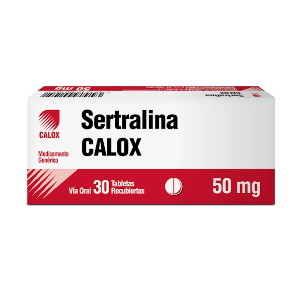 Sertralina 50 mg x 30 Tab Rec