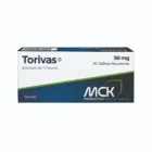 Torivas 50mg 30 tab recubiertas