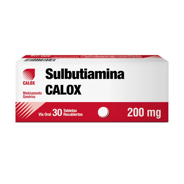 SULBUTIAMINA 200mg 30TAB REC SULBUTIAMINA 200mg 30TAB REC